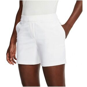 Nike Women's Flex Golf Shorts White Athletic Pull On Pockets Comfortable NEW XL